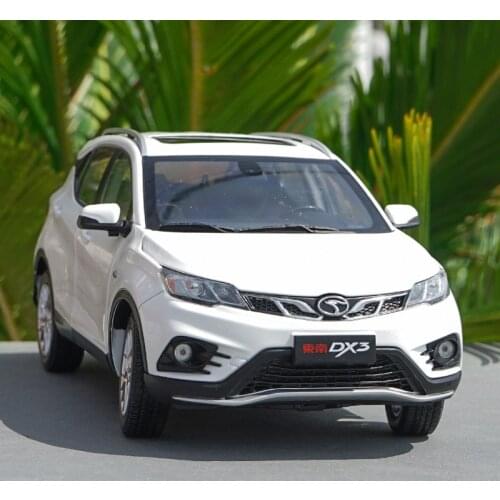 Original authorized authentic 1:18 Dongnan DX3 Diecast car model Alloy Toy Miniature Collection Gifts