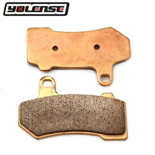 Motorcycle Front & Rear Brake Pads fit For FLHR/FLHRCI FLTR Road Gilde 2008-2009 FLHTC Electra Glide Classic 2008-2011
