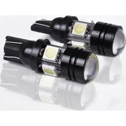 T10 W5w 194 5050 + High Power 1.5W 4 + 1smd Width Lamp Instrument Lamp License Plate Lamp LED Car Accessories