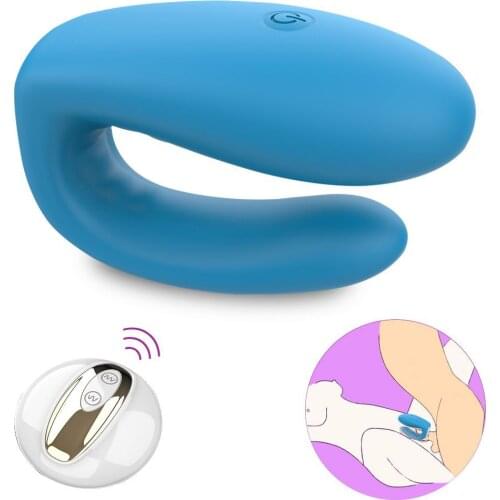 Remote Control Vibrator Sex Toy For Woman Couples USB Charge Dildo U G Spot Clitoris Stimulator Safe Silicone Adult Sex Product