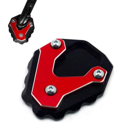 Motorcycle Kickstand Extension Pad Aluminum Foot Side Support Stand Plate for Honda CB500X 2019 2020