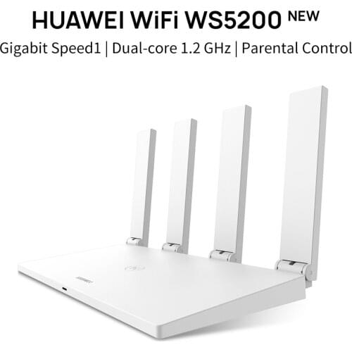 WS5200 V3 Wifi Router Gigabit 2.4G 5.0GHz Dual-Band 1267Mbps Wireless Router Wifi Repeater with 4 High Gain Antennas