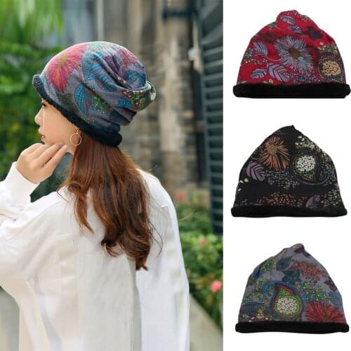 1PCS Women Cap Casual Style New Style Fashionable Stitching Windproof Outdoor Warm Protection Plush Hat Fast Shipping