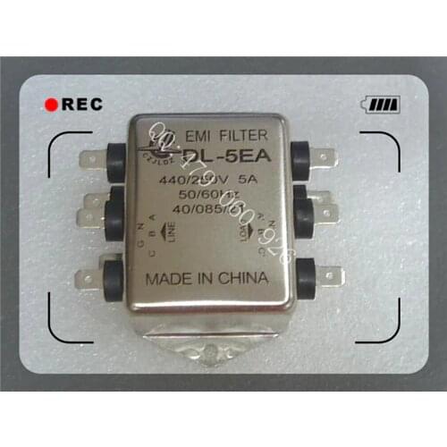 [ZOB] Jianli EMI power filter DL-5EA three-phase four wire --3PCS/LOT