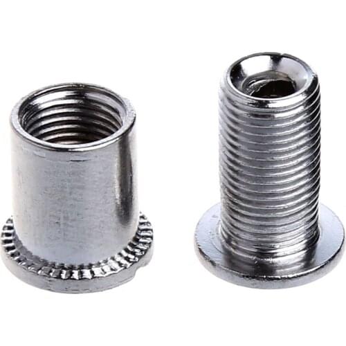 1Set Bicycle Nail Plate Dental Screws MTB Road Bike Single-Disc Disc Steel Bike Folding cycle Modified