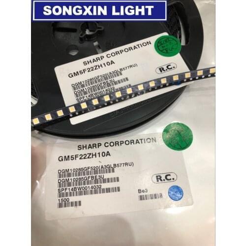 1000PCS For SHARP LED TV Application LCD Backlight for TV LED Backlight 1W 3V 3535 3537 Cool white GM5F22ZH10A