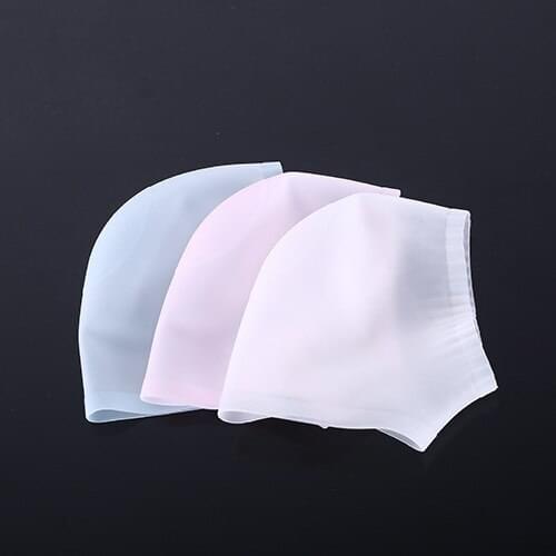 2PCS/1Pairs Silicone Moisturizing Gel Heel Socks Cracked Foot Skin Care Protectors Anti Cracking Feet Care Socks