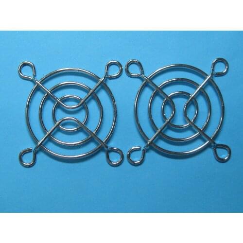 4 Pcs DC Fan Grill Protector Silver Finger Guard Used for 40mmx40mm Fanmm