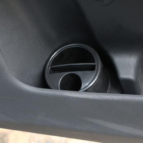 ABS Black Interior Auto Car Card Coin Holder Box Storage Box for Citroen C-QUATRE C-Elysee C5 C3 C2 Numero 9 Accessories