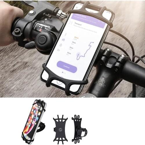 Spider Riding Phone Holder For iPhone 11 Pro Max X 6 7 8 Plus XR Bicycle Bracket For Samsun S20 Ultra A51Silicone Motorbike Case