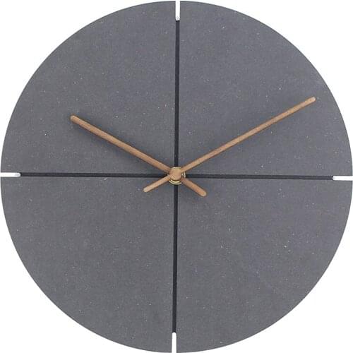 Brief Antique Style Wood Wall Clocks 2019 New Arrivals Wall Clock Simple Wooden Quartz Home Decor Gifts For Living Room