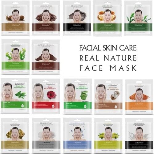 Тканевые маски для лица LIRAINHAN China At AliExpress