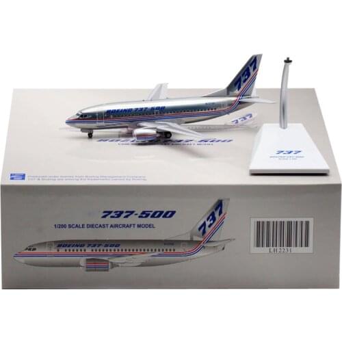 Diecast 1:200 Scale B737-500 N73700 Planes Model Airplanes Prototype Airlines Alloy Aircraft Plane Collection Souvenir Gift