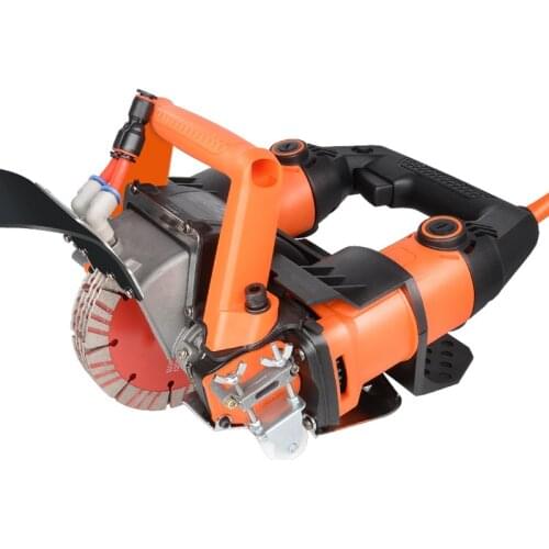 High-Power Slotting Machine One-Time Forming Dust-Free Slotting Machine Wall Trunking Concrete Dust-Free Cutting Machine