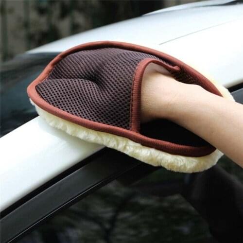 New Car Motorcycle Washer Car Cleaning Glove Auto Plush Vehicle Wash Mitten Cloth Cleaning Polishing Mitt Brush