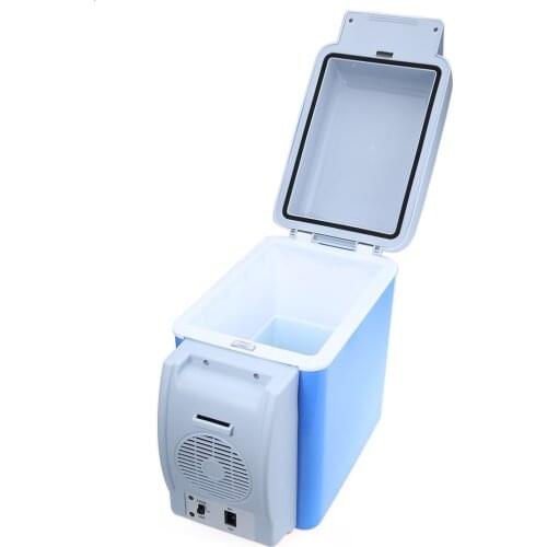 12V 7.5L Capacity Portable Car Refrigerator Cooler Warmer Truck Electric Fridge for Travel RV Boat