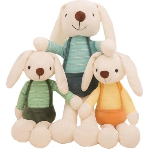 40cm Kawaii Bunny Plush Rabbit Baby Toys Cute Soft Cloth Stuffed Animals Rabbit Home Decor For Children Baby Appease Toys Gift