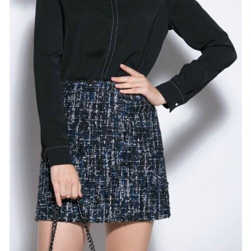 Womens Sequined Mini Skirts Ladies Chic Slim Skirt Women High Waisted Elegant Sexy Bodycon Mini Skirt Female Short Wrap Skirt