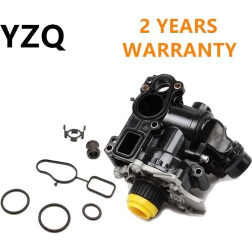 06H121026 Engine Coolant Water Pump Thermostat Assembly For VW Passat Golf CC Tiguan Jetta Audi A4 A5 A6 Q5 1.8/2.0T 06H121026B