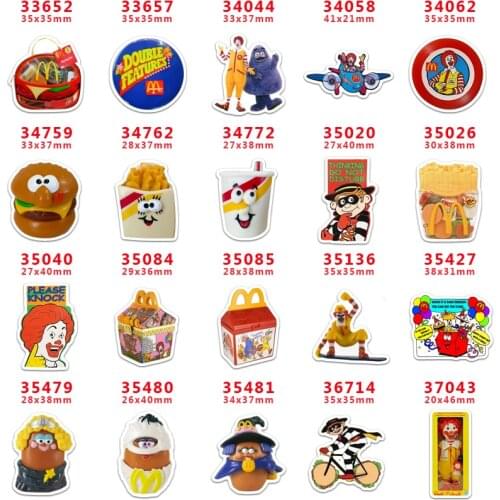 10 Pcs Cartoon Planar Resin Cabochons PR33652