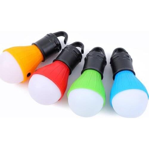 Outdoor Hook Camping Tent Light Portable LED Emergency Bulb Lamp 10pcs