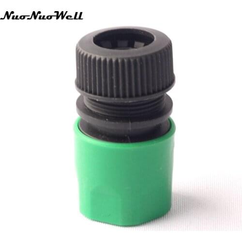 4pcs NuoNuoWell 16mm Quick Connector Tap Connector for Garden Plant Micro Irrigation Watering Hose Pipe Fitting Adapter Coupling