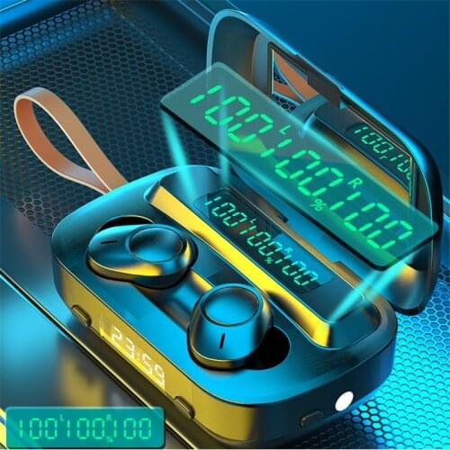 New TWS Bluetooth Headphones Stereo True Wireless Headphone Earbuds In Ear Sport Earphones Ear Buds For iPhone Xiaomi Samsung