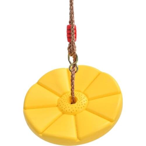 Kids Outdoor Indoor Plate Swing Monkey Swings Round Plate Swing Seat Toys For Chhildren Funny Sport Birthday Gift Game Toys