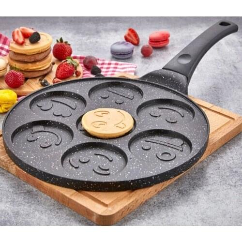 Casting Granite The Emojil Pancakes pan-Jumbo size 28 Cm, to kids enjoyable pancakes pan