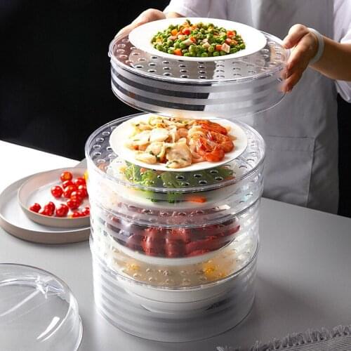 Vacuum Food Preservation Cover, Splash-proof Cover, Reusable Storage Container, Refrigerator Fresh-keeping Tray Specialty Tools