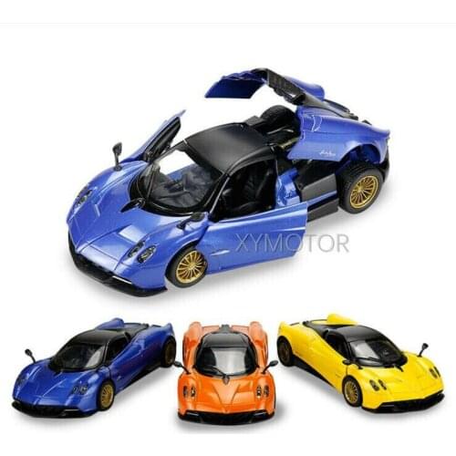 CaiPo 1/32 Models for Pagani Zephyr Supercar Racing Car Diecast Model Car Toys Kids Gifts Yellow/Orange/Blue Metal,Plastic