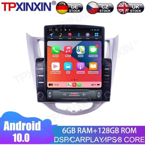 6+128 Android10 For Hyundai Solaris 2010-2016 IPS Touch Screen Stereo Receiver Car Multimedia Radio Player GPS Navigation System
