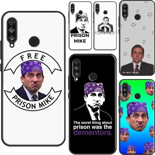 The Office Prison Mike Case For Huawei P20 Lite P40 P30 Pro P Smart Z 2019 Nova 5T Honor 10 X Lite 10i 8X 9X 8A