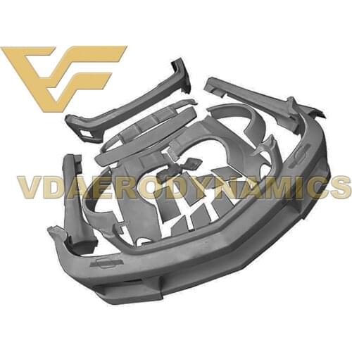 Suitable For 08-11 Benz R230 SL Class SL300 SL350 SL500 VAD-MS Full Body Kit Front Rear Bumper Fenders Side Skirts Flares Panels