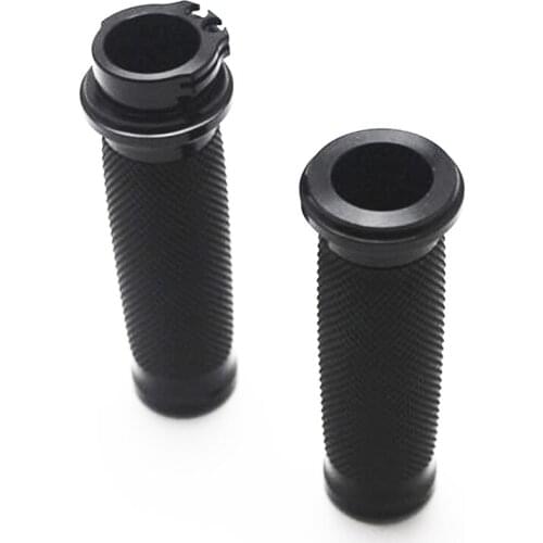 1Pair 1'' 25mm Handle Motorcycle Aluminum Hand Grips for Honda Davidson Touring Sportster XL883 1200 Handlebar Black