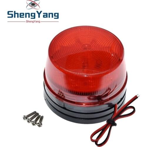 ShengYang SL-79 DC12V Led Warning Light Traffic Signal Strobe Warning lights Flash Alarm Police Light For Arduino