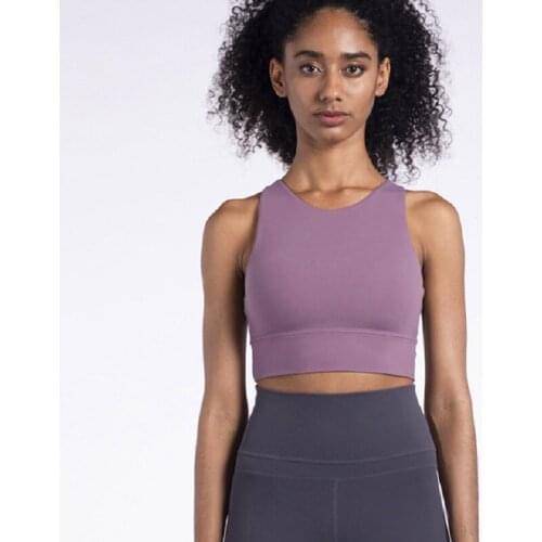 Sports Bra Padded High Impact Support High Quality Women Gym Tank Top Push Up Yoga Underwear Bra Fitness Workout Vest