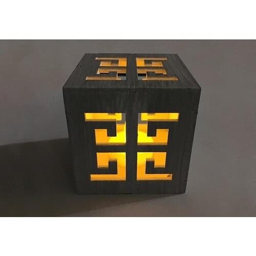 Tmall Home Design Decorative Wooden Candlesticks