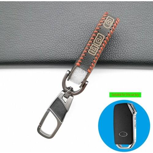 3 Buttons Smart Remote Key Case For Kia Cerato Sportage Ceed Sorento 2017 2018 2019 Leather Cover Shell Fob Skin Holder
