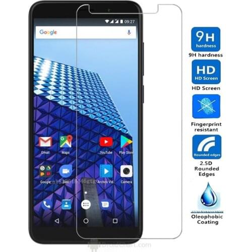 Tempered Glass for Archos Core 55s 57s 55 50p 50 Screen Protector cover Explosion-proof Mobile phone Film Case Glass