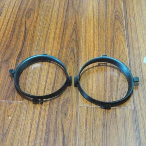 1Pair Replacement Front Fog Light Ring Covers Trims for HONDA CRV 2005-2006