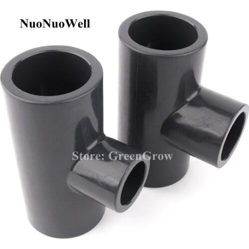 1pc 32 25mm To 25 20mm Hi-Quality UPVC Reducing Tee Connector Home Garden Water Pipe Connectors Aquarium Fish Tank Tube Joints