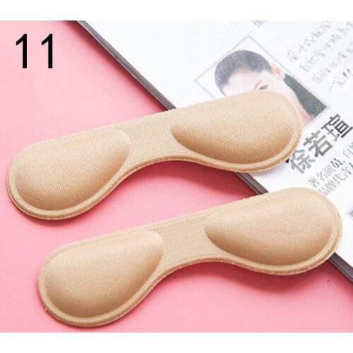 2PCS Shoes Insoles Anti Slip Cushion Pads Protector For Heels Rubbing Heel Shoes Insoles Insert unisex Feet Care Tools