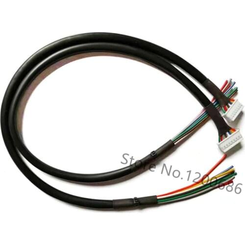 22AWG 500MM PVC sleeve cover protection XA2.5 JST XA 2.5 8 pin single head male pigtail harness 2.5MM customization