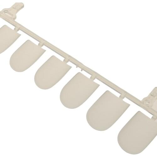 300pcs Transparent False Full Clear Matte Thin Nail Art Tips Salon Manicure