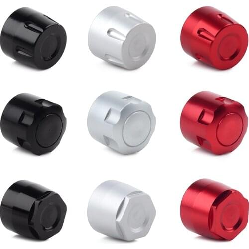 4Pcs Metal Alloy Aluminum Wheel Center Cap M4 Nut Rim Hub for 1/10 RC Crawler Car Axial SCX10 Traxxas TRX4 D90 Tamiya MST