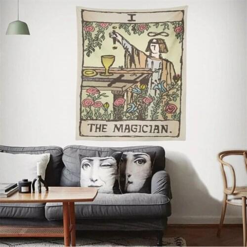 Boho House Decor Tapestry Art Bohemian Wall Hanging Boho Printed Microfiber Fabric Home Decoration Bedspread Wall Tapestry