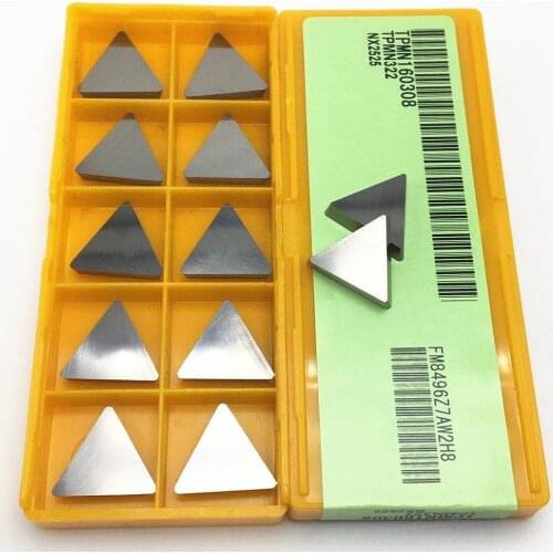 Milling insert TPMN160308 NX2525 metal turning tool TPMN 160308 milling turning tool stainless steel machining carbide insert