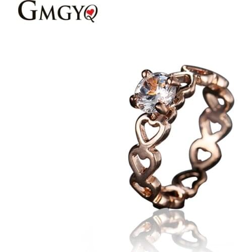 Женские золотые кольца GMGYQ China At AliExpress