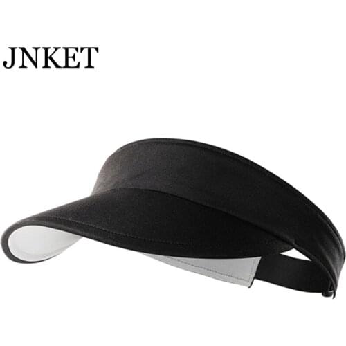 JNKET New Women Men Sun Visor Hats Empty Top Hat UV Protection Caps Outdoor Sport Hat